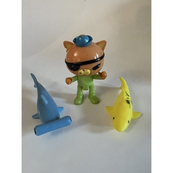 Fisher Price Octonauts Octopod Shark Adventure Replacement Sharks Figure - Picture 1 of 5
